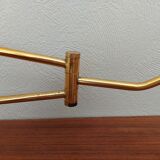 René Mathieu Lunel double arm wall light