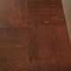 Modernist oak table with a checkerboard top, France, circa 1940.