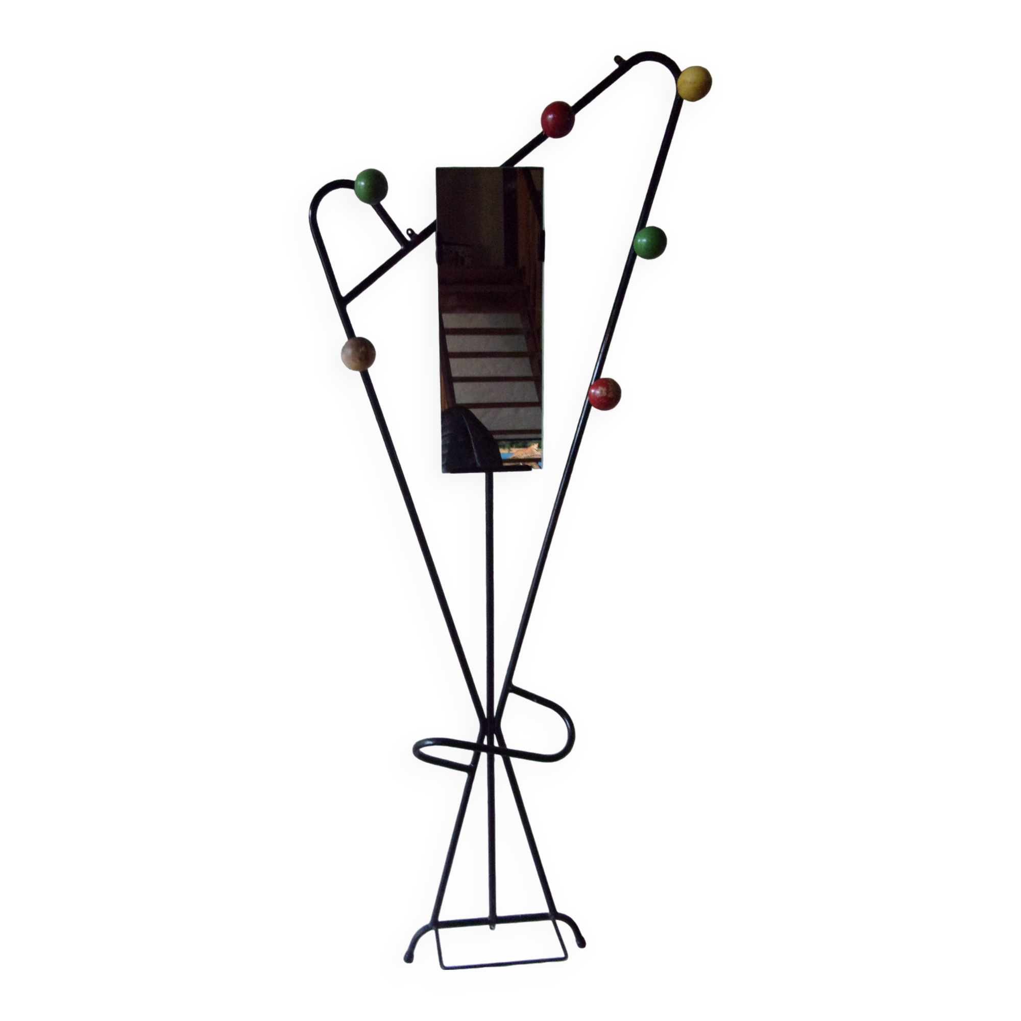 Wall-mounted locker "Atomic" by Roger Féraud, 1950