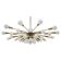 Lustre mid-century Sputnik, atomique, années 1960