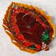 Vallauris Christmas and Party Cheese Platter from the 60s