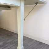 Farmhouse table with flap