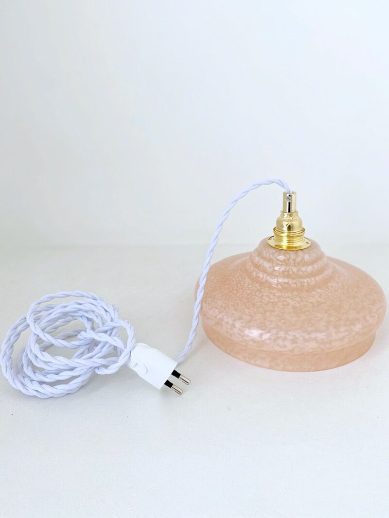 Clichy glass walking lamp