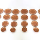 24-Piece Earthenware Dinner Set "Margherita" by Antonia Campi for Laveno