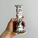 Desvres earthenware candle holder