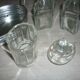 Oil vinegar salt pepper and mustard condiment server