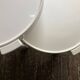 Pair of nesting coffee tables, space age Italian design 1960 Kastilia.