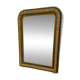 Louis-Philippe mirror, gilded and grey patina, circa 1890.