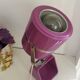 Lampe violette vintage des années 70