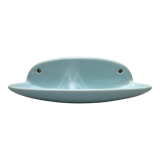 Sky blue soap dish vintage 70s