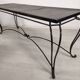 Table de jardin fer