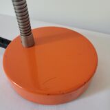 Flexible desk lamp orange