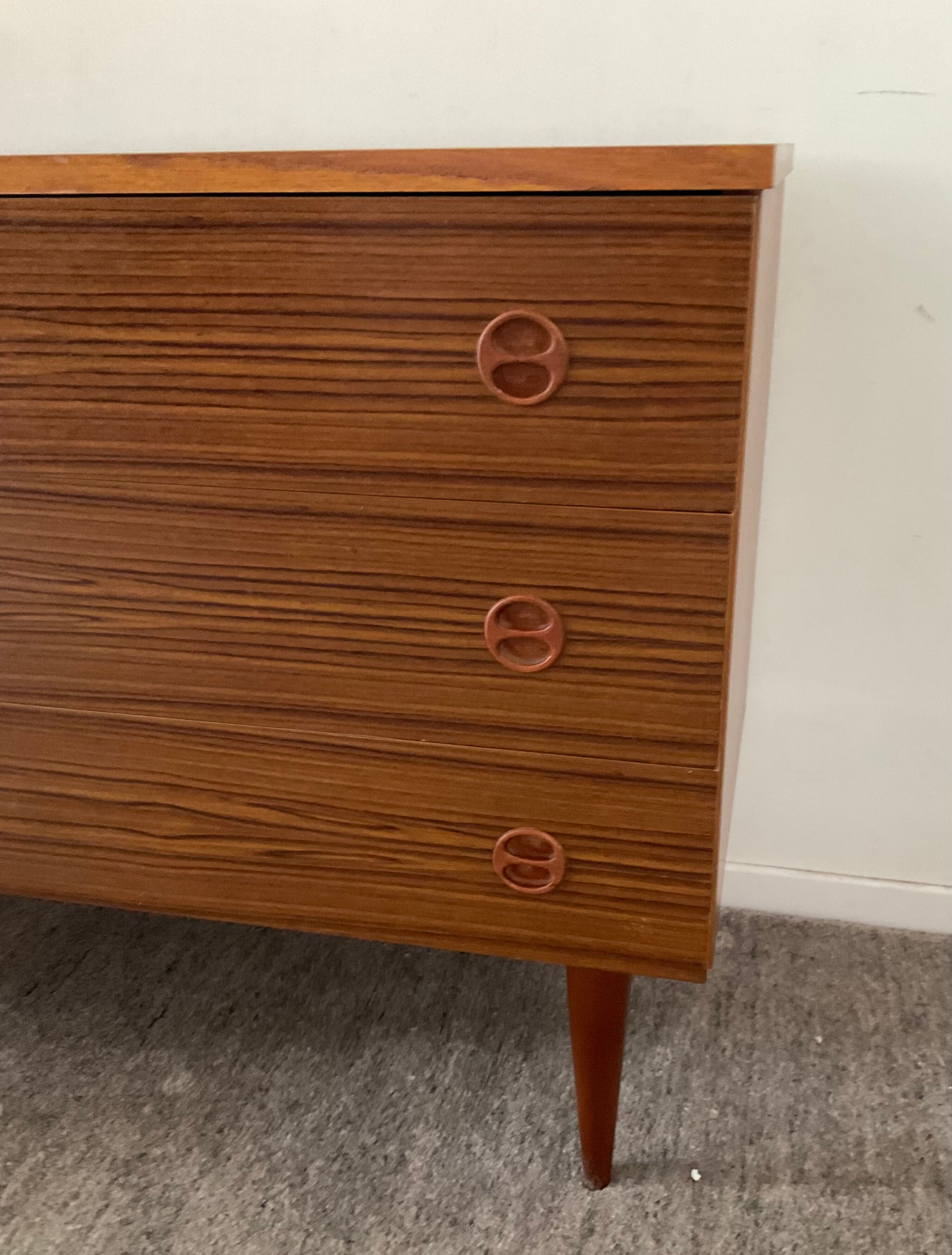 Vintage chest of drawers from the 60s and 70s