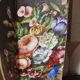Duo of 19th century vases in Paris JP porcelain