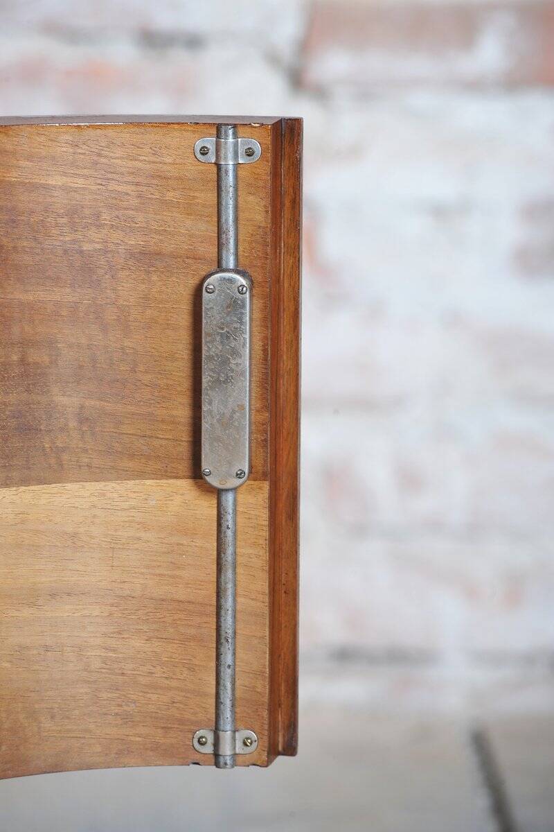 Czech Art Deco Dressing Mirror in Walnut, 1930s