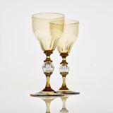 Calici in glass smoked from Cenedese Murano