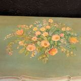 Dresser called "jumping" painted wood