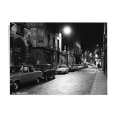 Photography Paris rue Bonaparte de nuit III (1965)