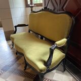 Napoleon III bench and chairs