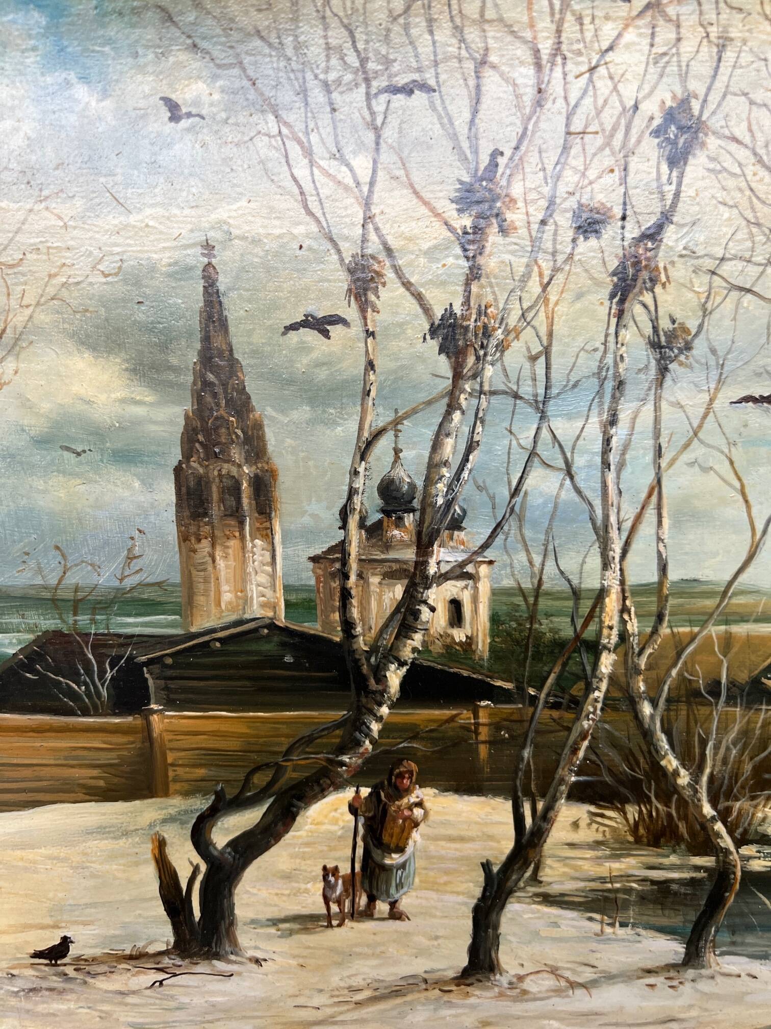 Peinture, Les tours sont arrivées