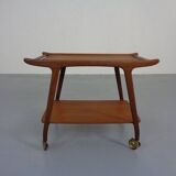 Danish Organic Teak Tea Cart, 1960s