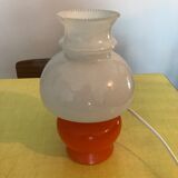 Opaline bedside lamp