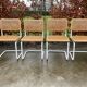 Ensemble de 4 chaises modèles Cesca de Marcel Breuer