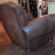 Vintage large club armchair moustache model