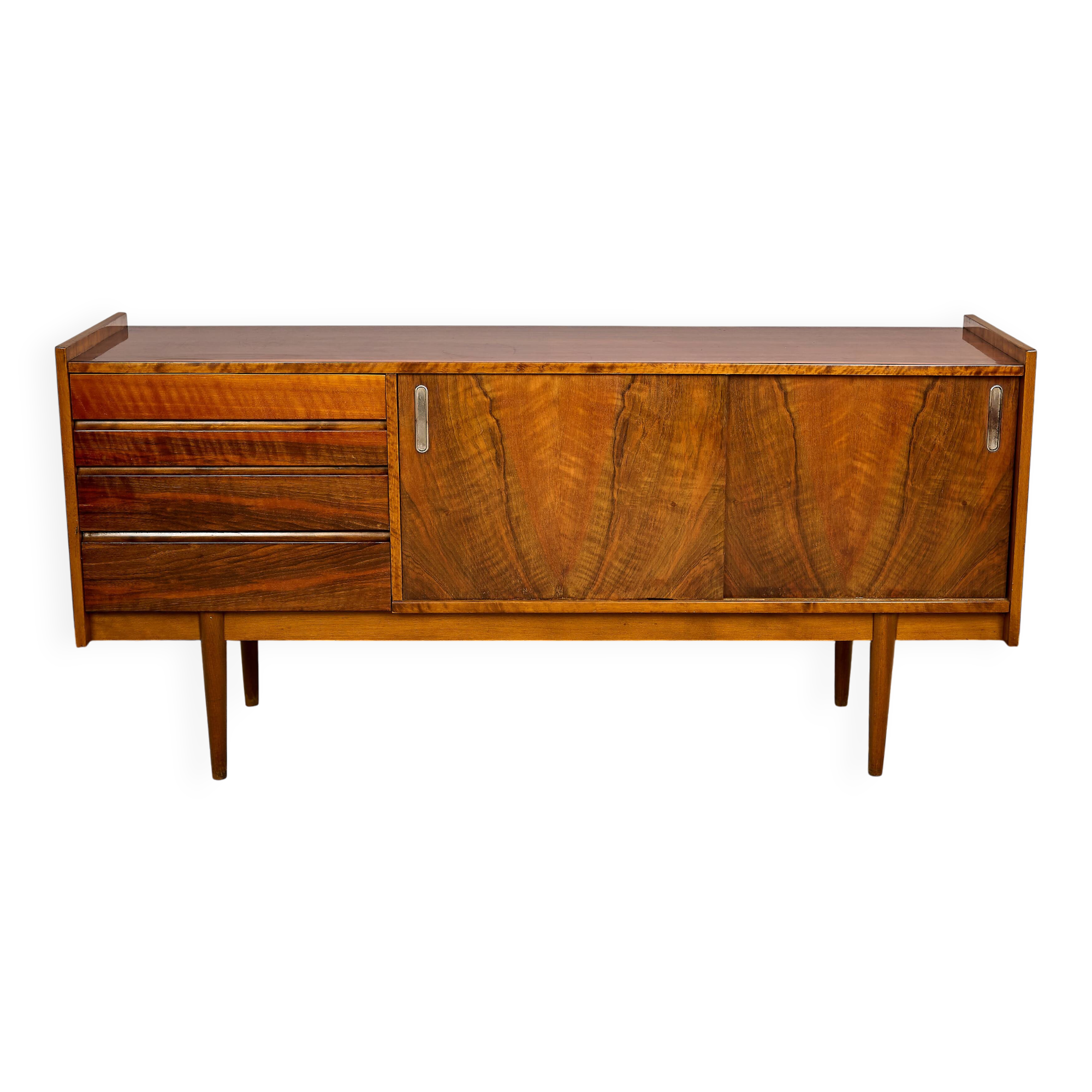 Commode vintage, usine de meubles Bytom, Pologne, années 1960.