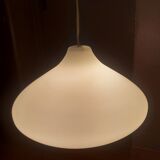 Vintage suspension in white opaline