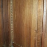 Antique Gothic style walnut wardrobe 19th century