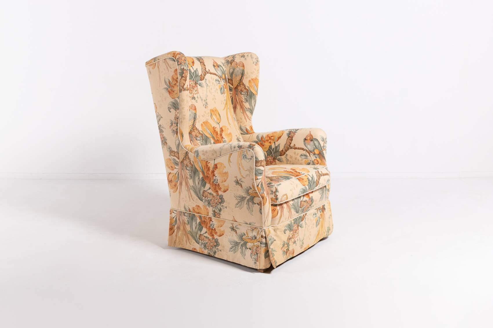Fauteuil danois moderne du milieu du siècle Lysberg Hansen & Therp Wing, années 1950
