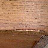 Chest of drawers feet compass raw wood 1950