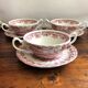 Service 3 cups and saucers The Grorgian Churchill collection
