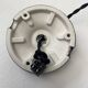 Ancienne paire suspensions industrielles emaillees vertes 24 cm