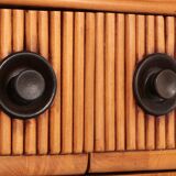 Bar cabinet in light wood attributed to Paolo Buffa, 1940s