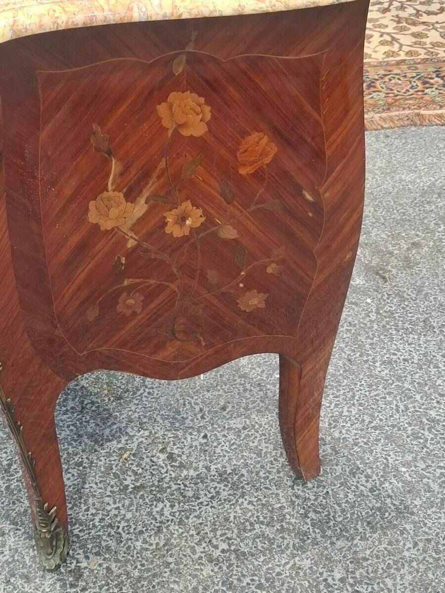 Louis XV Style Chest of Drawers in Marquetry