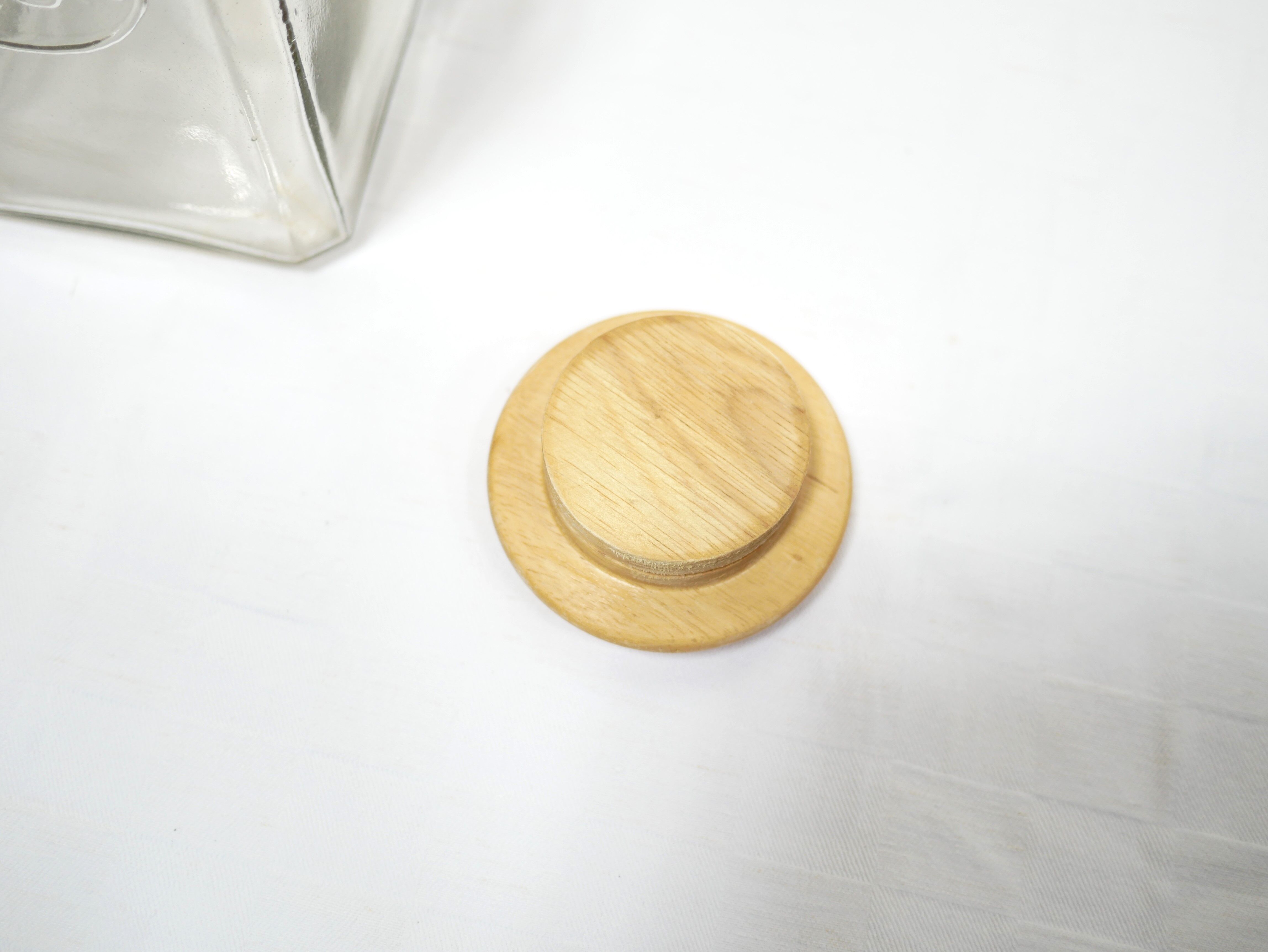 Vintage glass jar by et Compagnie