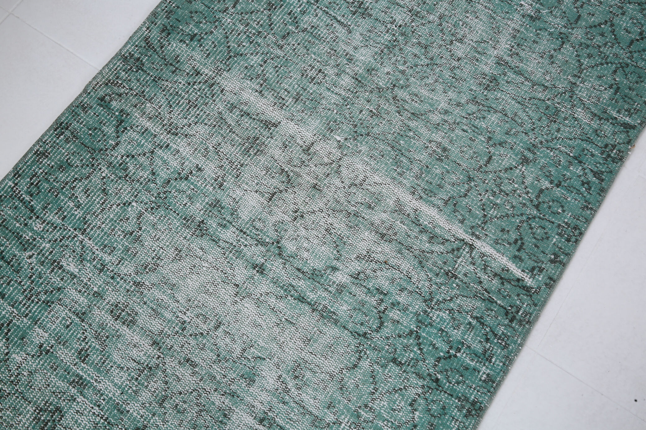 Water green rug 196x96cm