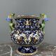 Vase en faïence de Gien à décor Renaissance, XXe Siècle