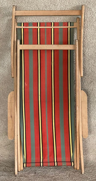 Vintage deck chair