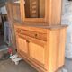 Raw wood gun cabinet