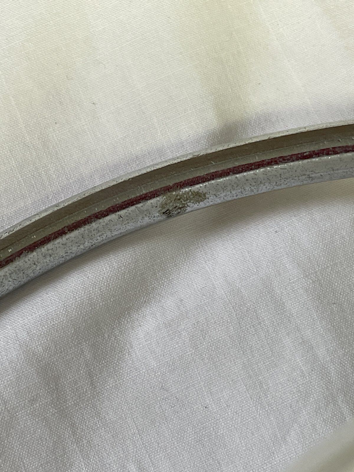 Lampe globe vintage métal chromé et opaline, à poser ou à fixer au mur