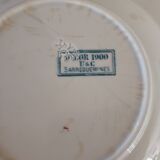 4 plates Sarreguemines 1900