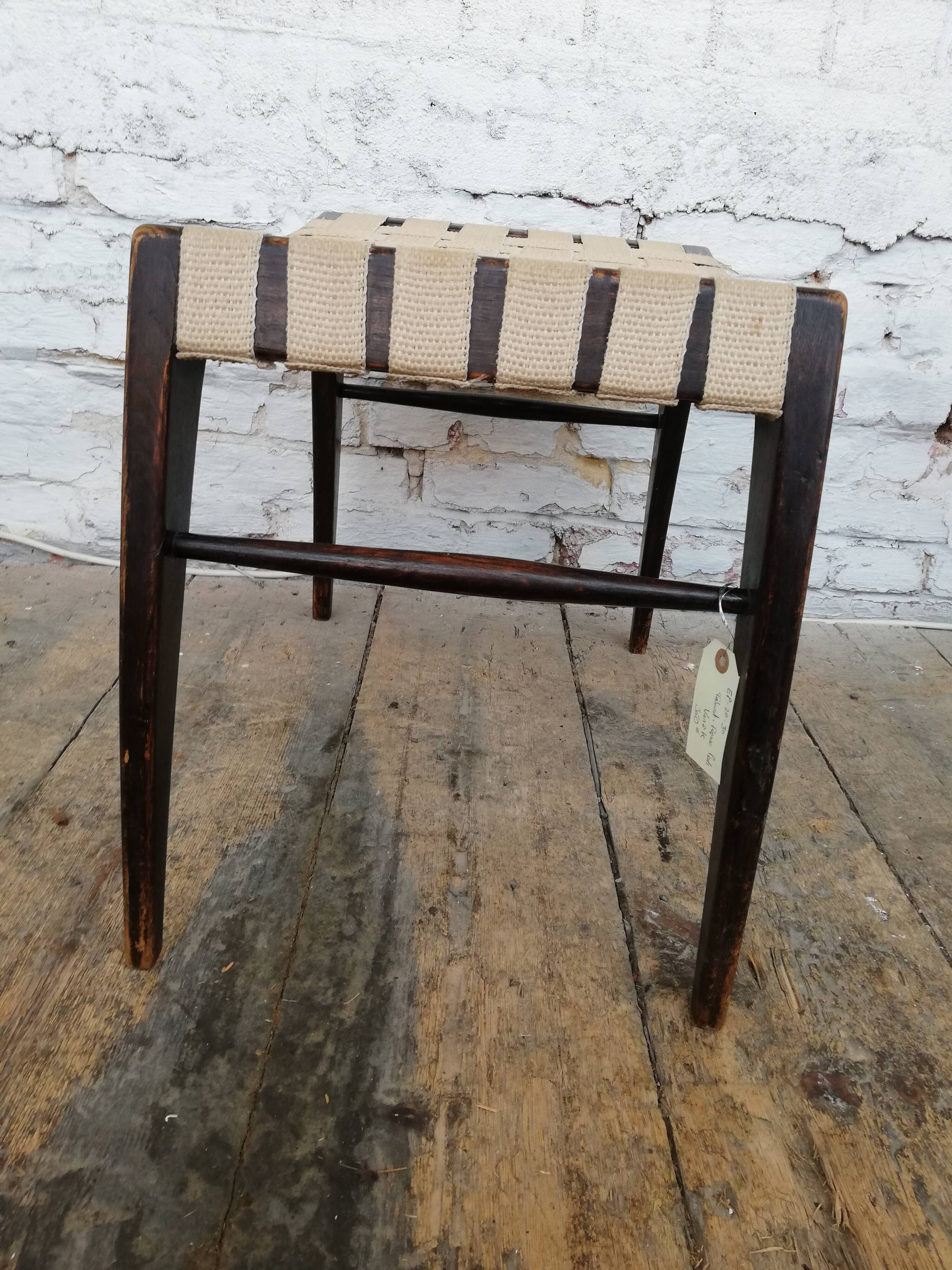 Footrest, Czech, art deco, Jan va neck, 1960
