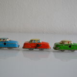3 autos à clés 1950