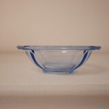 Lot de 6 ramequins en verre bleu