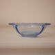 Set of 6 blue glass ramekins