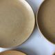 Set of 6 dessert plates made of sandstone