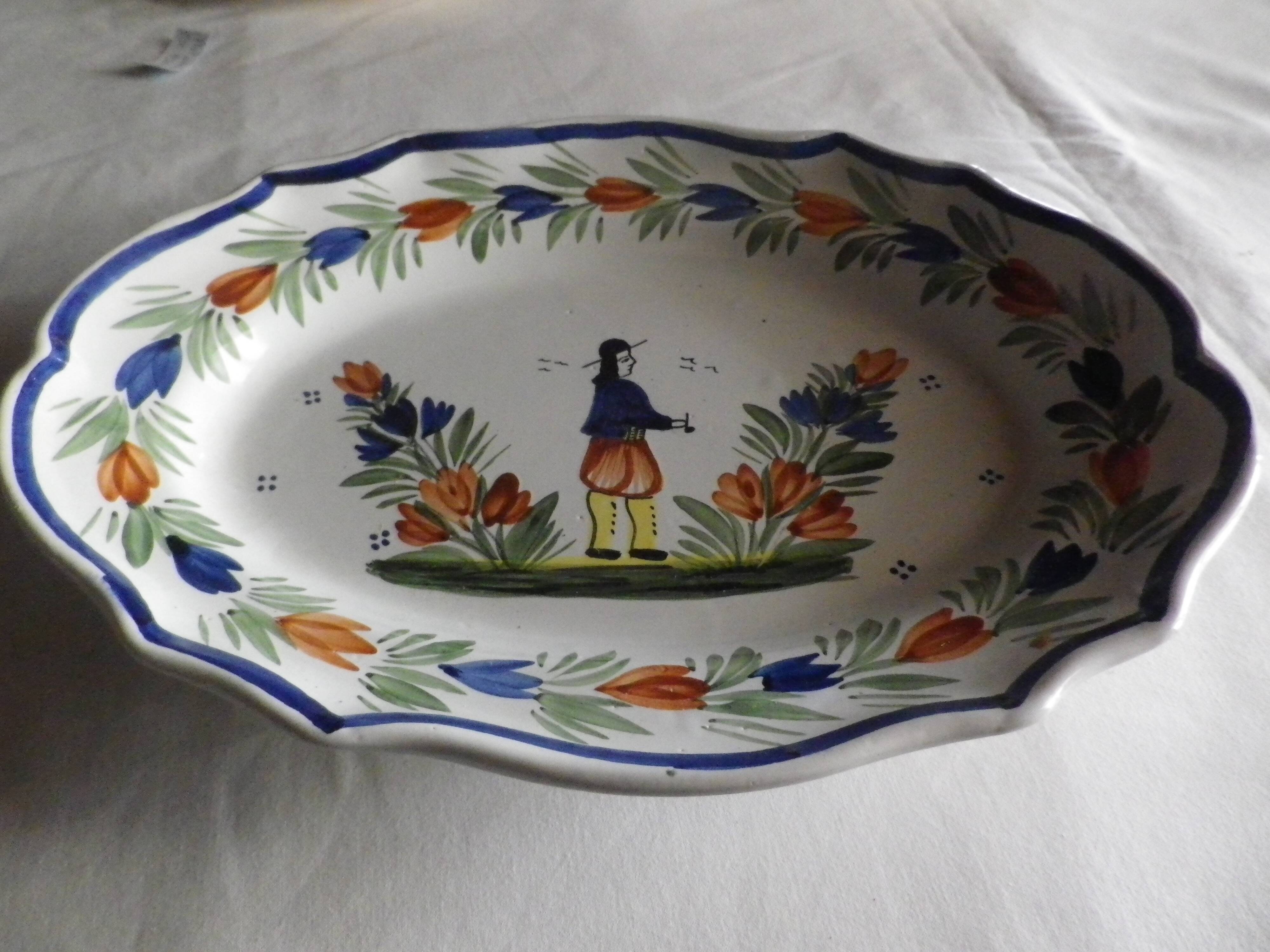 Quimper dish